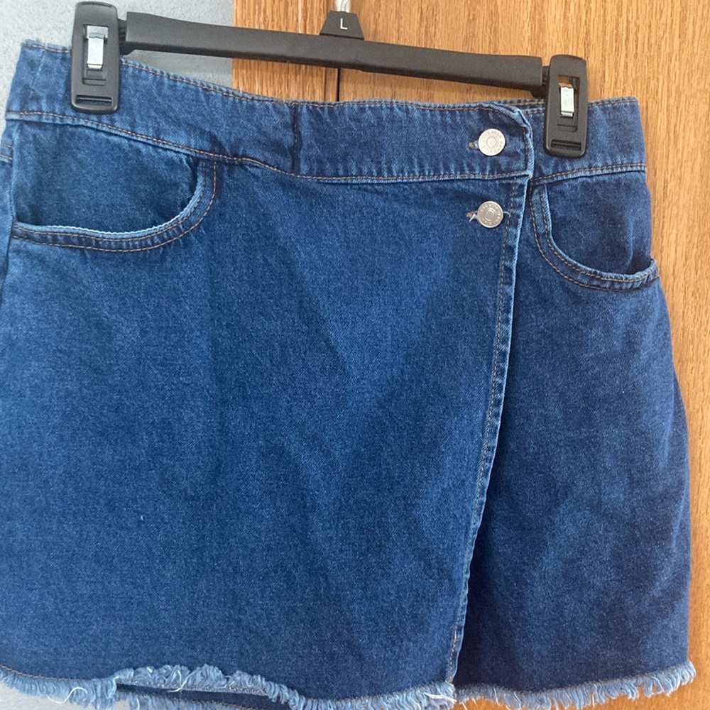 Lone Star Pride Blue Skorts with Classic Denim Style